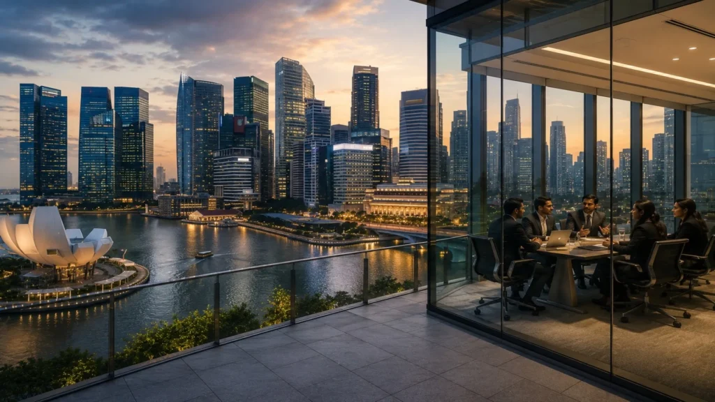 Singapore’s Premium Office Market Is Heating Up