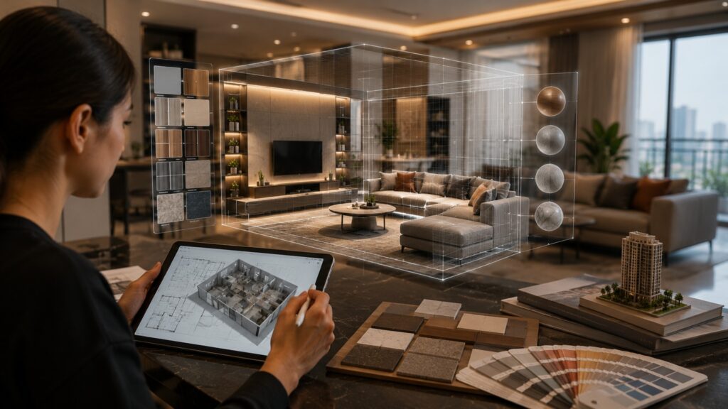 AI-Designed Interiors