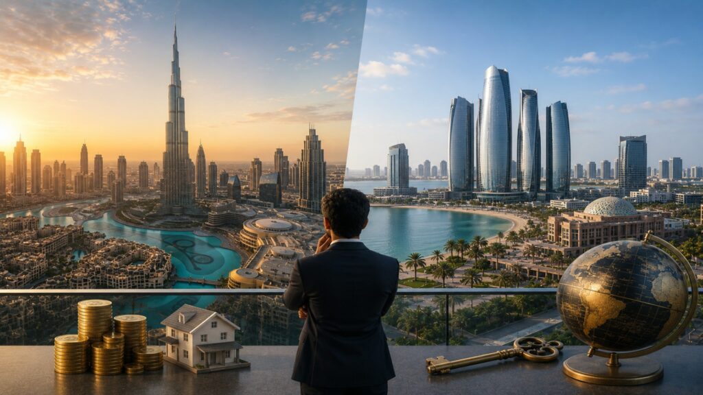 Abu Dhabi vs Dubai