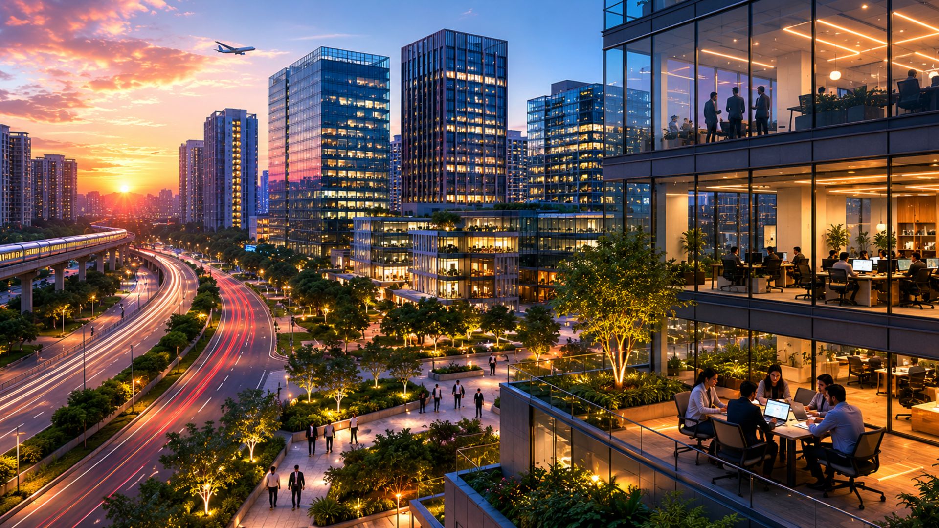 Pune & Mumbai Office Leasing Growth Accelerates