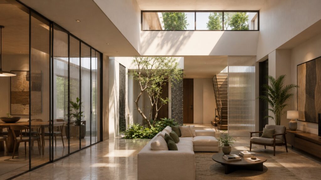 Passive Daylighting Design: How Clerestory Windows, Light Wells & Translucent Partitions Are Entering Indian Homes
