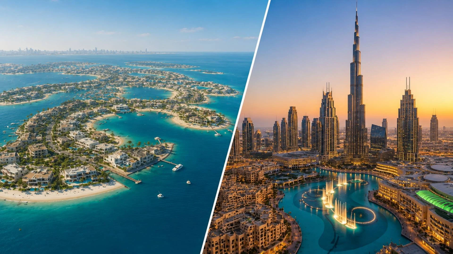 Dubai Islands vs Downtown