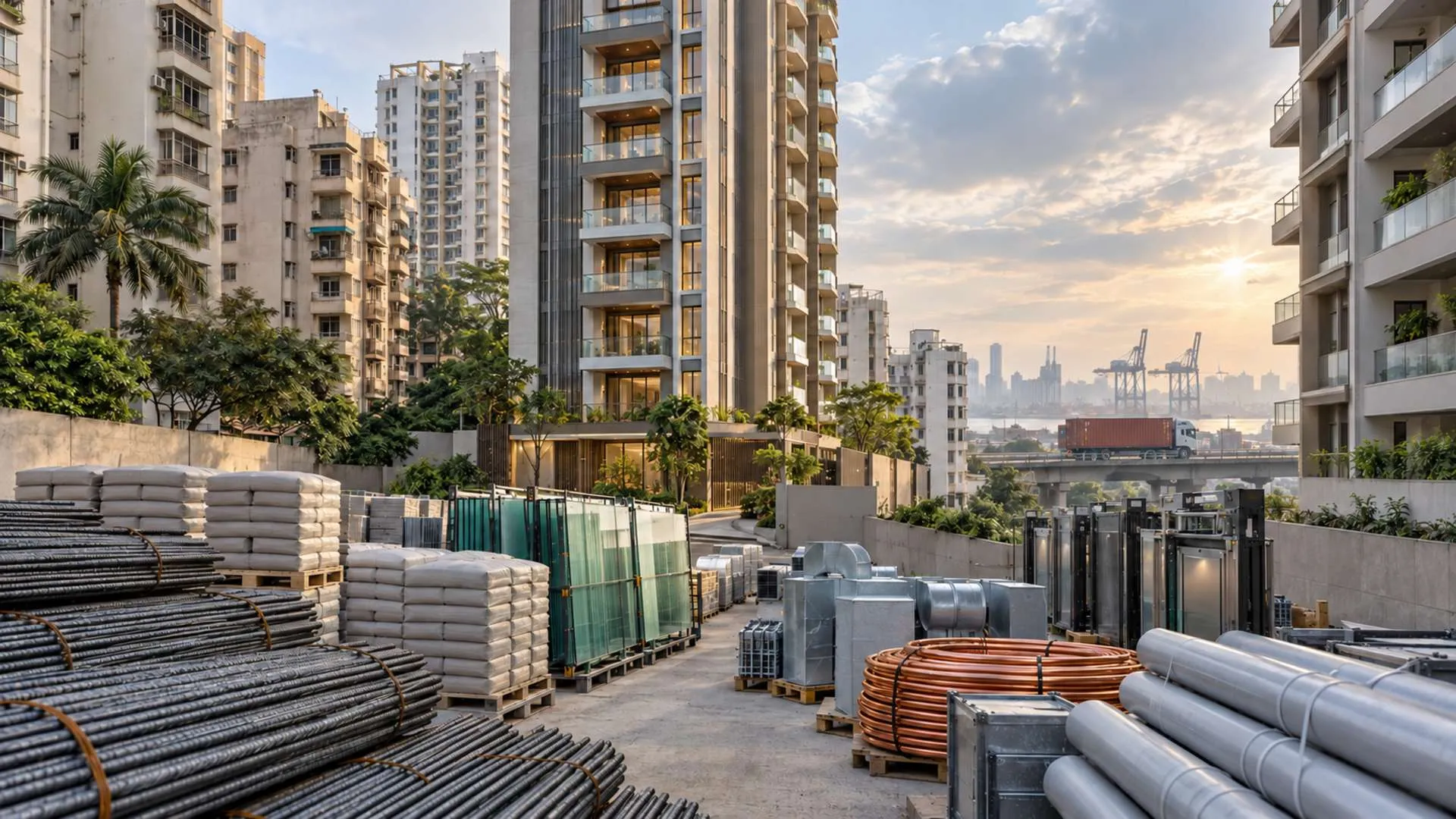 India’s home prices rose