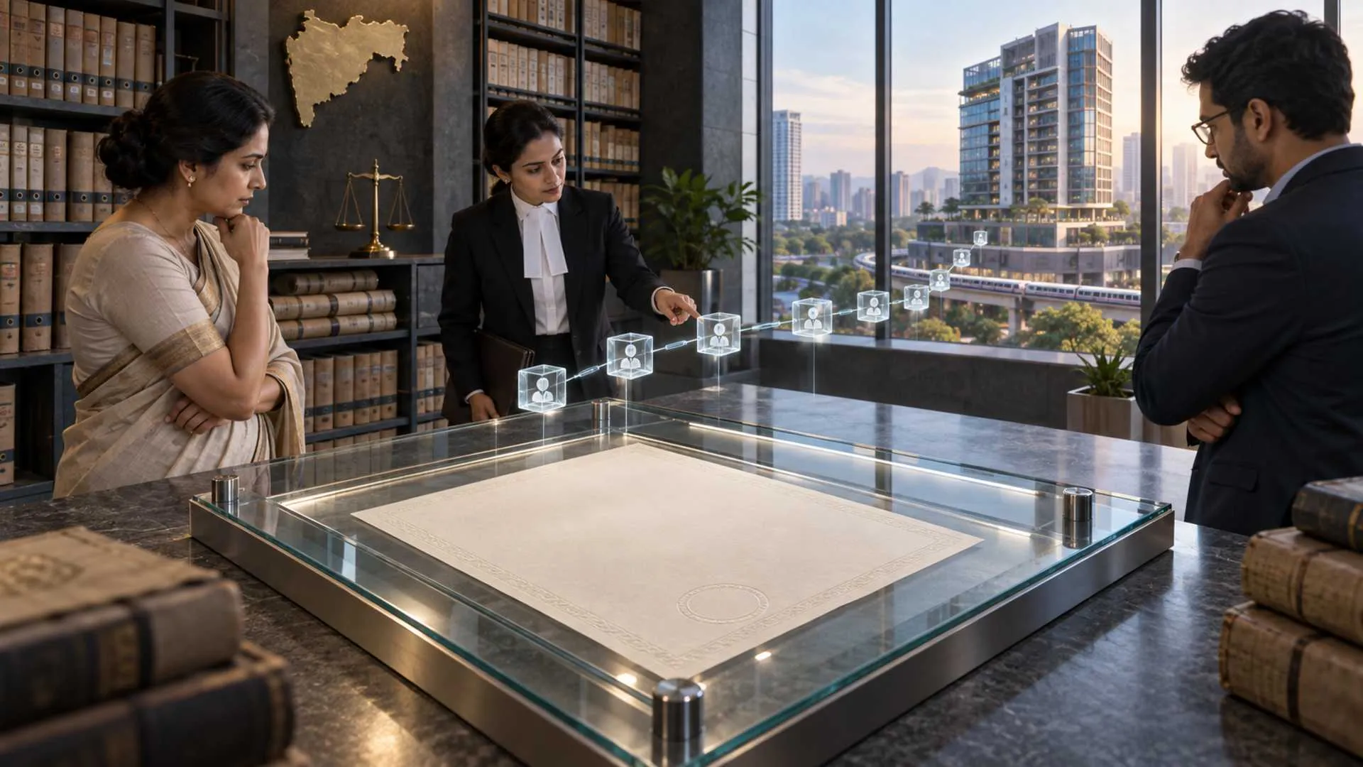 Maharashtra Plans Blockchain Property Tokens