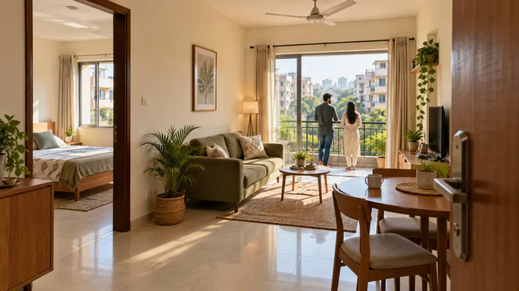 1 BHK flats in Pimpri-Chinchwad under 45 lakh with prices and areas