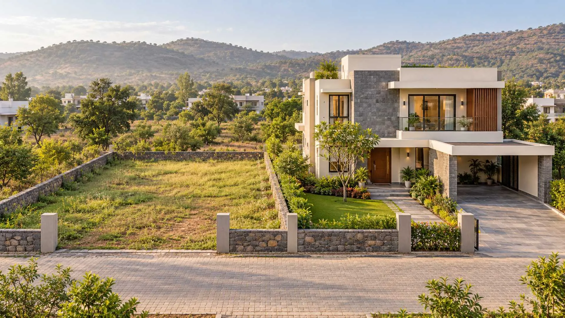Villa Plot vs Ready Villa Near Pune